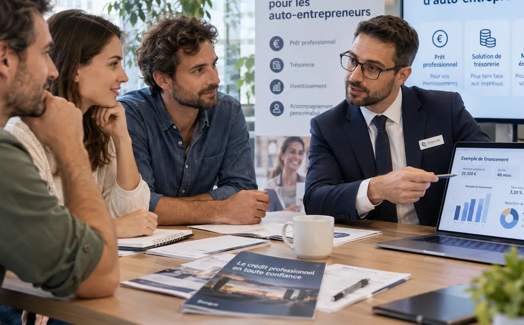 Ouvrir le bon compte pour sa micro-entreprise, et préparer ainsi ses futures demandes de crédit