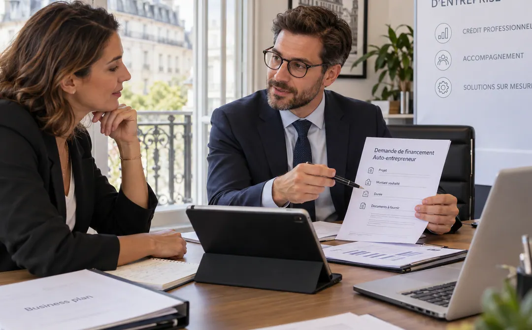 Conseil bancaire et financement : Prêt auto entrepreneur fiche FICP martinique