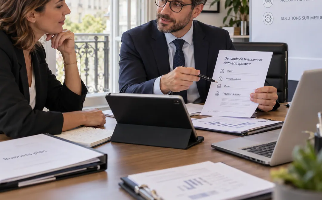 Conseil bancaire et financement : Prêt auto entrepreneur incidents bancaires repetes