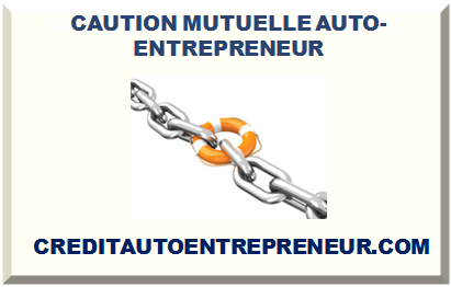 CAUTION MUTUELLE AUTO-ENTREPRENEUR 2024