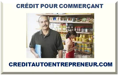 CRÉDIT POUR COMMERÇANT