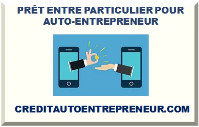 PRÊT ENTRE PARTICULIER POUR AUTO-ENTREPRENEUR